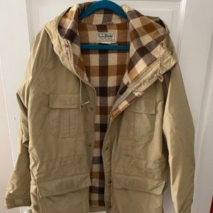 LL Bean men’s lined jacket